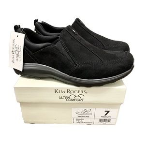 Kim Rogers Black Yola Ultra Comfort Shoes Sz 7